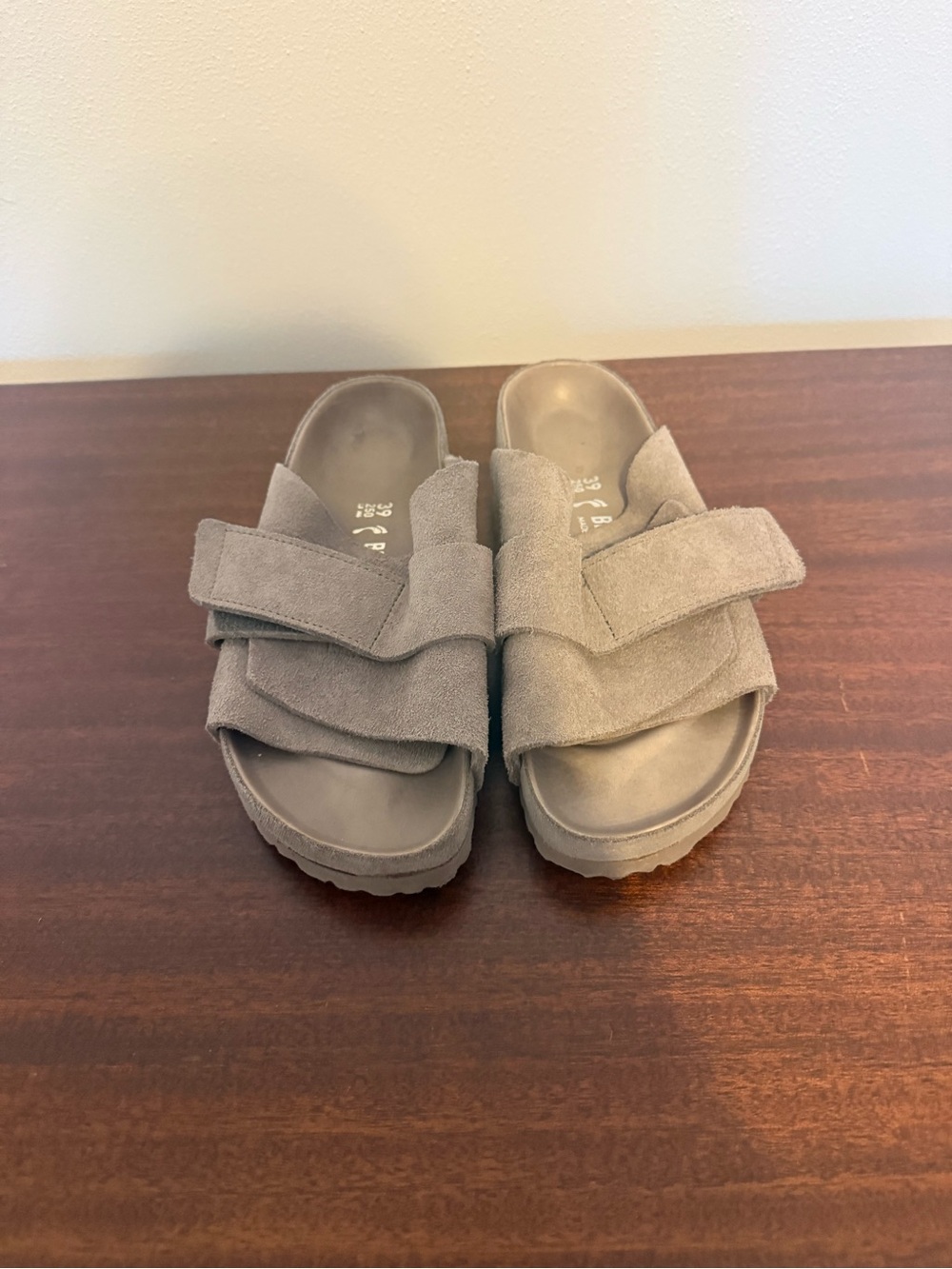 Suede Birkenstocks Sandals